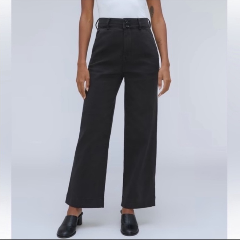 EVERLANE The Organic Wide-Leg Pant NWT (fit size 8)